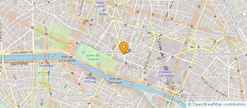 localisation de l'entreprise MARLA à PARIS