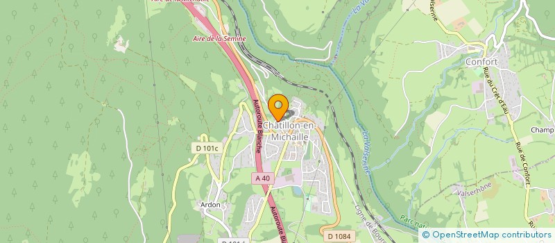 localisation de l'entreprise MARLA à VALSERHONE