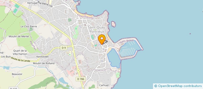 localisation de l'entreprise MARLA  SAINT-QUAY-PORTRIEUX