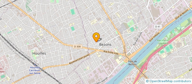 localisation de l'entreprise MARLA à BEZONS