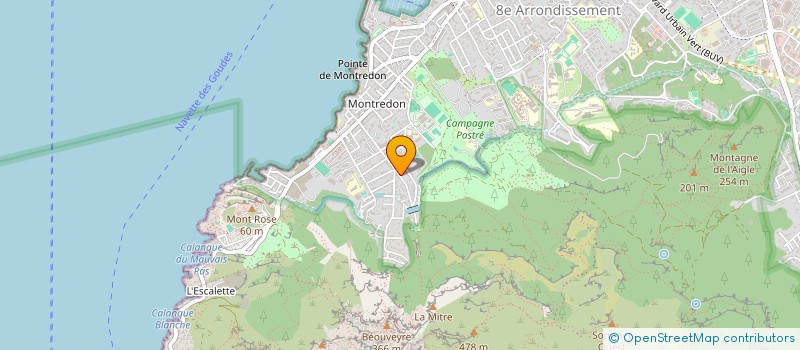 localisation de l'entreprise MARLA à MARSEILLE