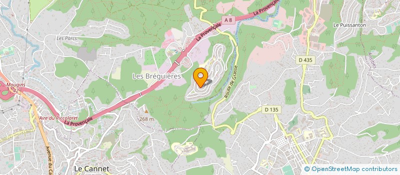 localisation de l'entreprise MARLAB  MOUGINS