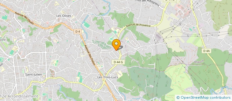 localisation de l'entreprise MARLABI à MARSEILLE
