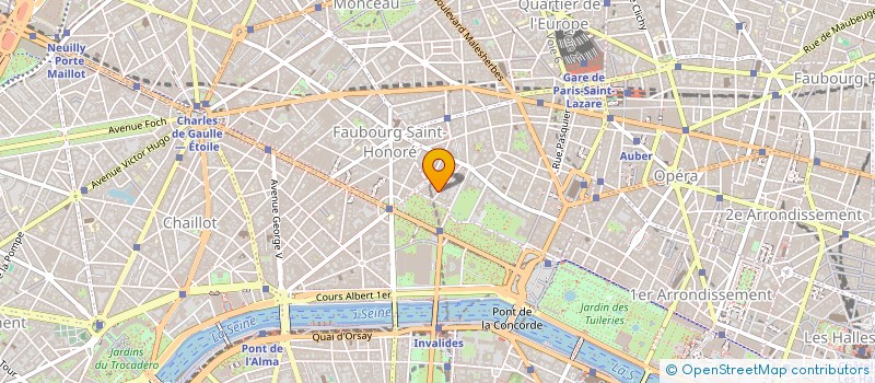 localisation de l'entreprise MARLAR INTERNATIONAL à PARIS