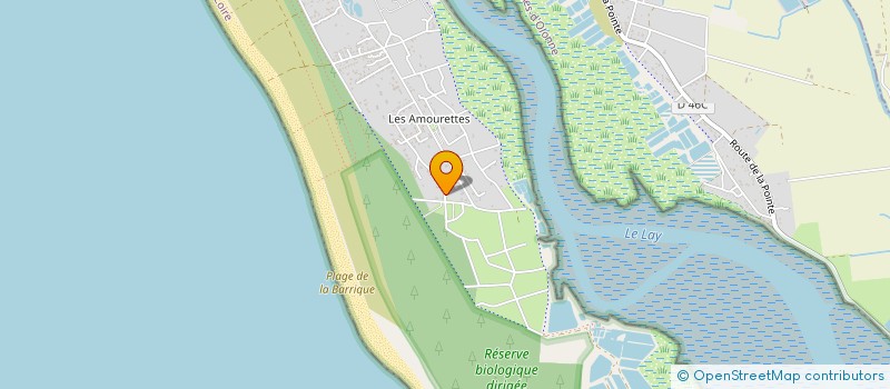 localisation de l'entreprise MARLAT-LAGORRE  L'AIGUILLON-LA-PRESQU'ILE