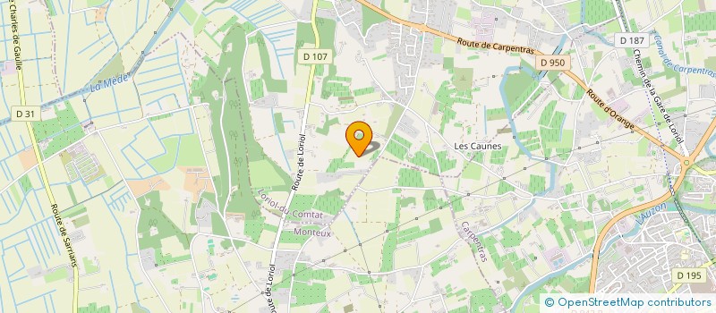 localisation de l'entreprise MARLAU  LORIOL-DU-COMTAT