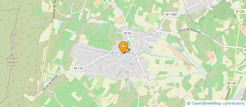 localisation de l'entreprise MARLE  SAINT-DREZERY