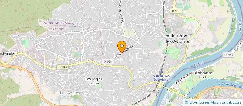 localisation de l'entreprise MARLEA  VILLENEUVE-LES-AVIGNON