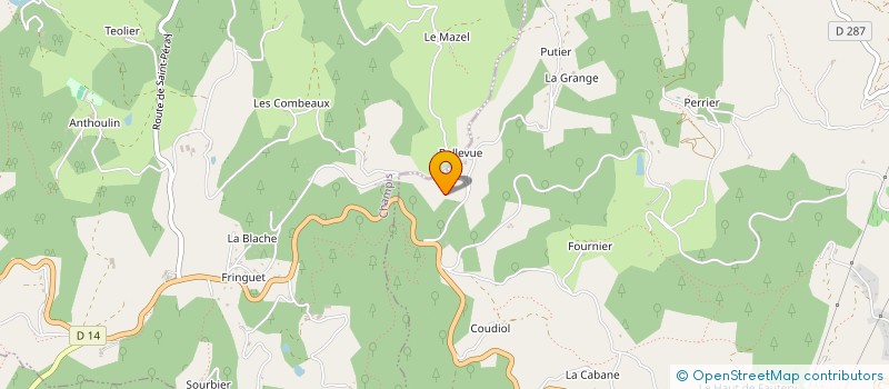 localisation de l'entreprise MARLEA à SAINT-PERAY