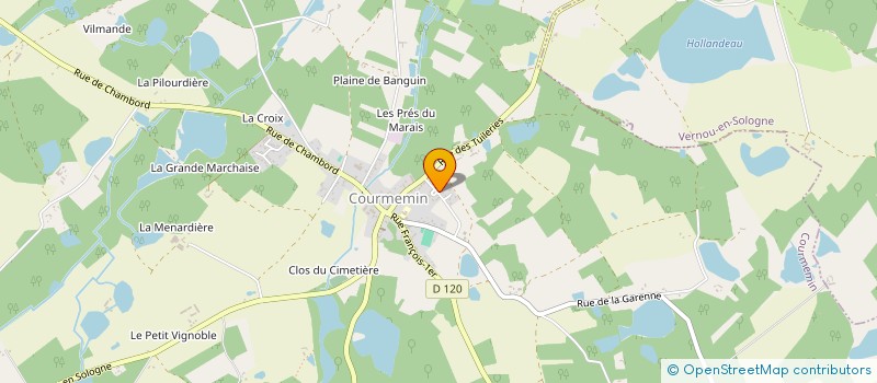 localisation de l'entreprise MARLEA  COURMEMIN