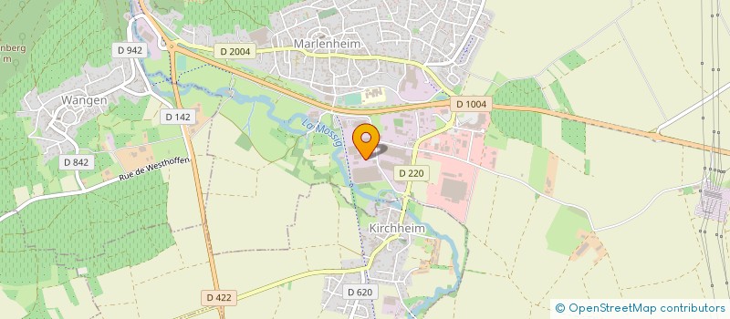 localisation de l'entreprise MARLEBOIS  MARLENHEIM