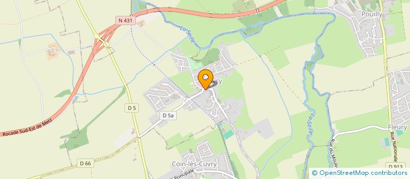 localisation de l'entreprise MARLEC  CUVRY