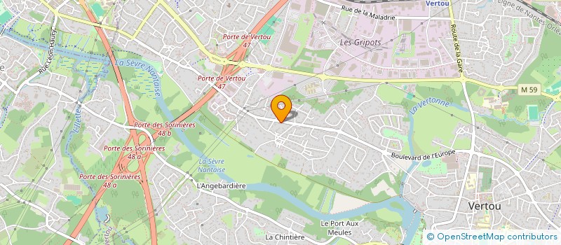 localisation de l'entreprise MARLEKEN  VERTOU