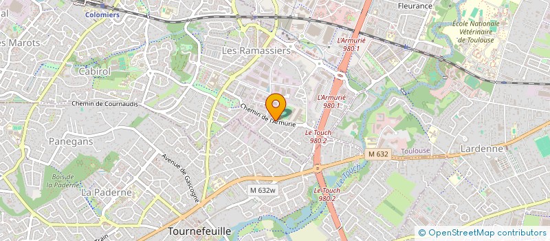 localisation de l'entreprise MARLENE à COLOMIERS