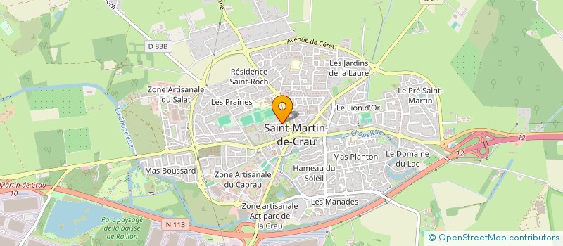 localisation de l'entreprise MARLENE à SAINT-MARTIN-DE-CRAU