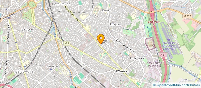 localisation de l'entreprise MARLENE  TOULOUSE