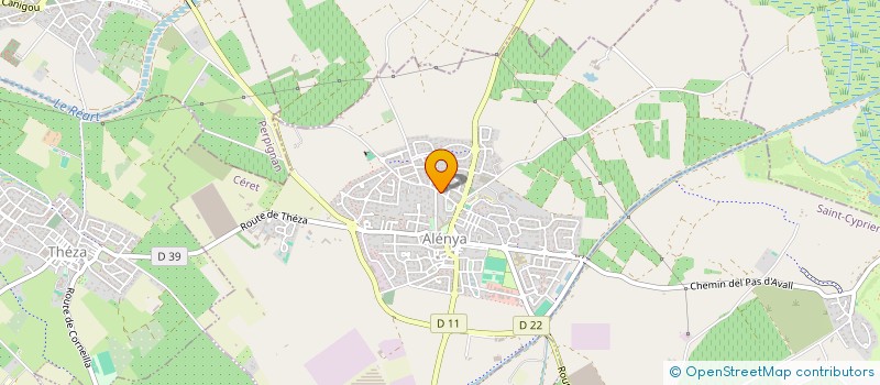 localisation de l'entreprise MARLENE ESPOIR 66 à ALENYA