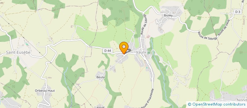 localisation de l'entreprise MARLENE GARNIER  VAULX