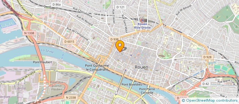 localisation de l'entreprise MARLENE GRIFFIT CONSEIL à ROUEN