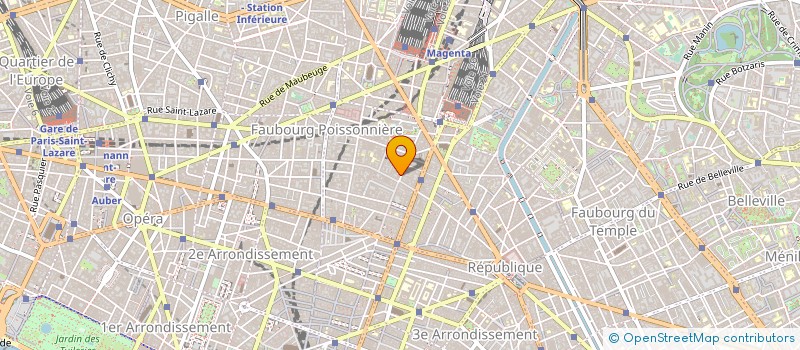 localisation de l'entreprise MARLENT  PARIS