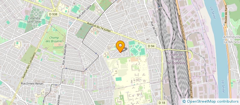 localisation de l'entreprise MARLESTE  SOTTEVILLE-LES-ROUEN