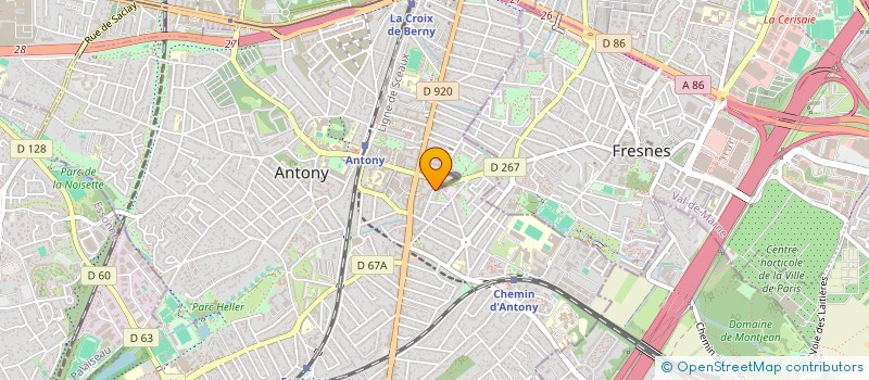 localisation de l'entreprise MARLET                        MARIE à ANTONY