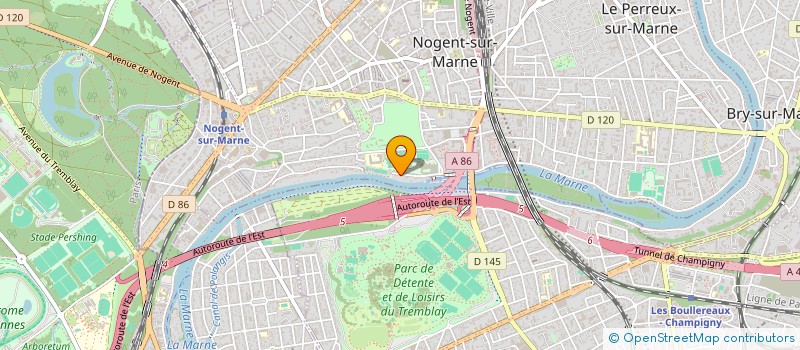 localisation de l'entreprise MARLEX COURTENAY  NOGENT-SUR-MARNE