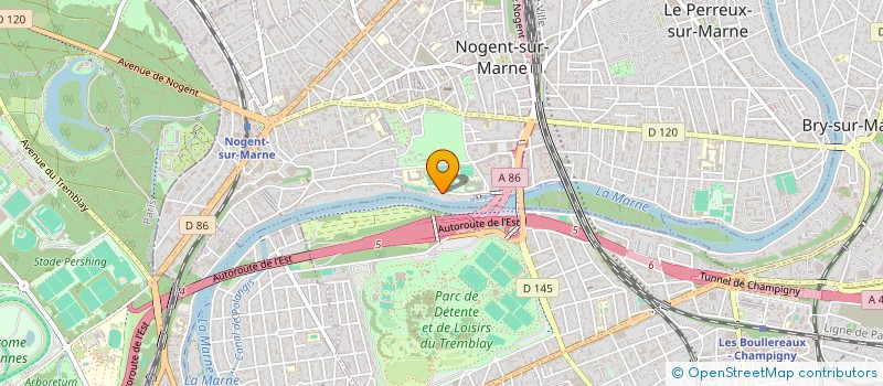 localisation de l'entreprise MARLEX ENTREPOT  NOGENT-SUR-MARNE