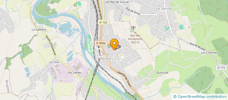 localisation de l'entreprise MARLEX SARL  ABREST