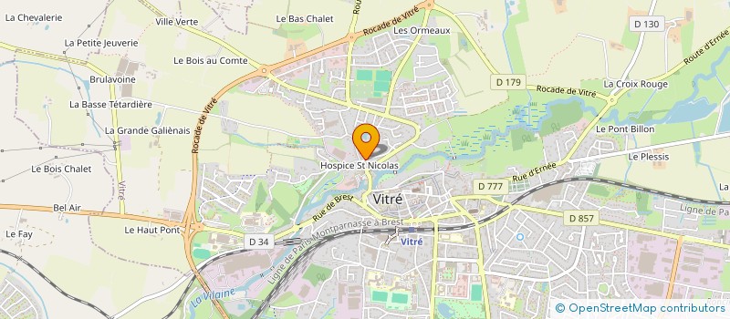 localisation de l'entreprise MARLEXOU  VITRE