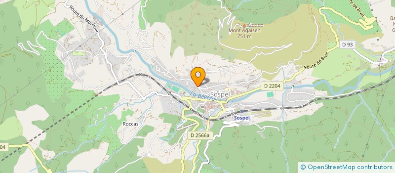 localisation de l'entreprise MARLEY 24  SOSPEL