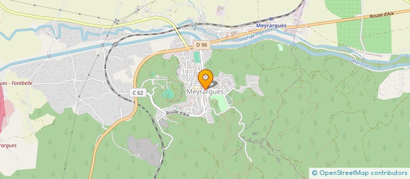 localisation de l'entreprise MARLEY  MEYRARGUES
