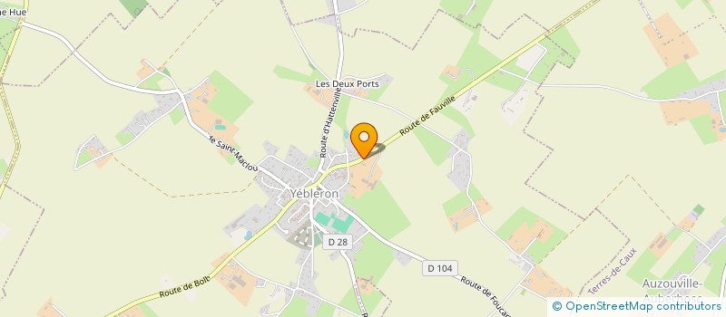 localisation de l'entreprise MARLEY FIT  YEBLERON