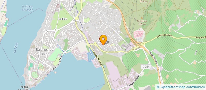 localisation de l'entreprise MARLI  BALARUC-LES-BAINS