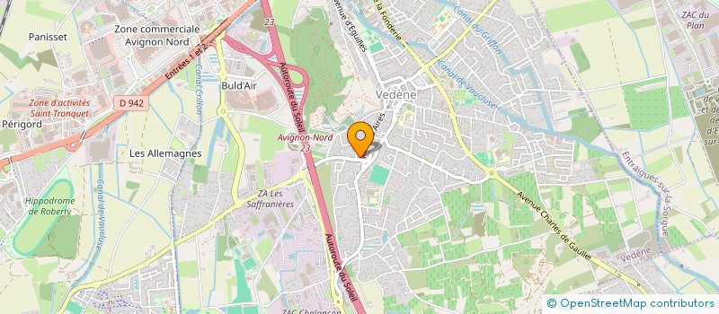 localisation de l'entreprise MARLI  VEDENE