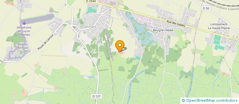 localisation de l'entreprise MARLIANE  LES MAGNILS-REIGNIERS