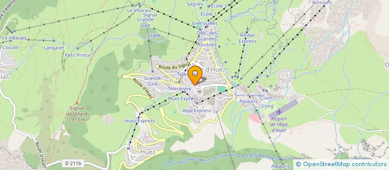 localisation de l'entreprise MARLICE  HUEZ