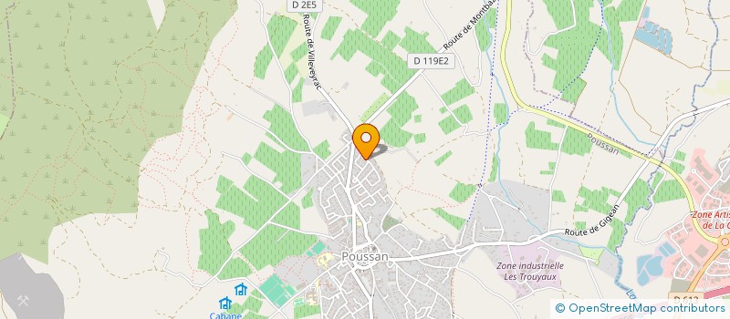 localisation de l'entreprise MARLIE  POUSSAN