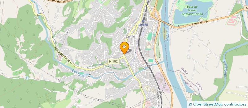 localisation de l'entreprise MARLIE  LE TEIL