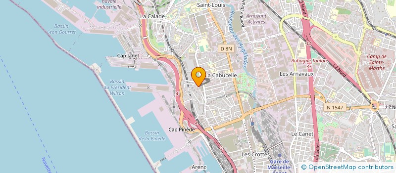 localisation de l'entreprise MARLIE DISTRIBUTION à MARSEILLE