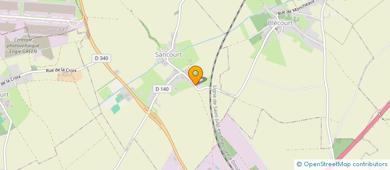 localisation de l'entreprise MARLIERE  SANCOURT