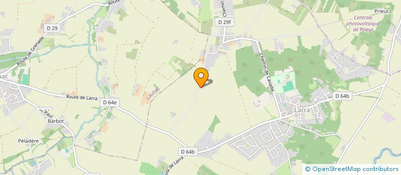 localisation de l'entreprise MARLIMMO33  LARRA