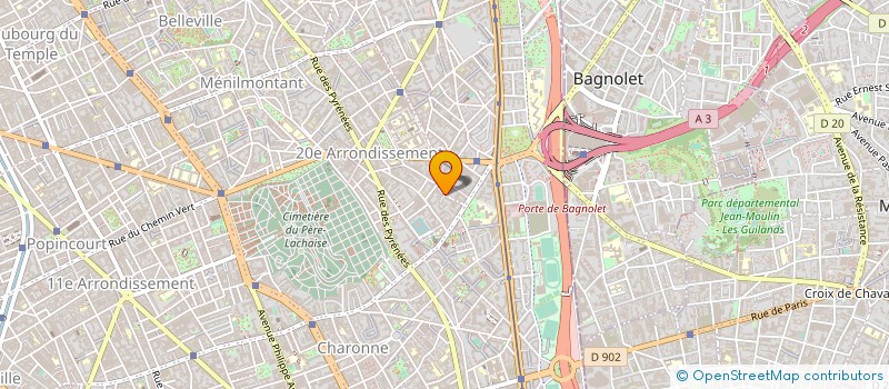 localisation de l'entreprise MARLINE  PARIS