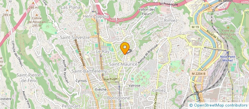 localisation de l'entreprise MARLIO à NICE