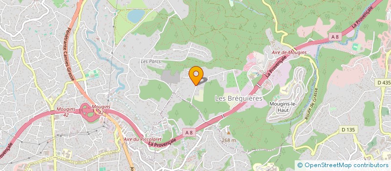 localisation de l'entreprise MARLIO à MOUGINS