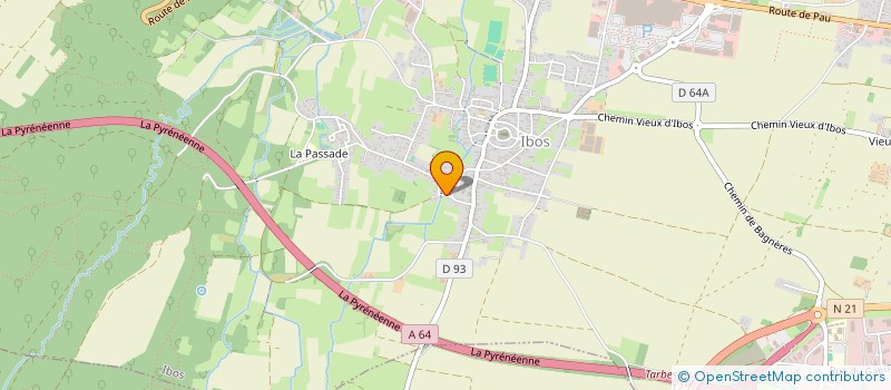 localisation de l'entreprise MARLIOTT  IBOS