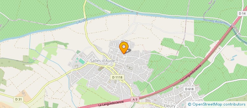 localisation de l'entreprise MARLISE  SALLES-D'AUDE