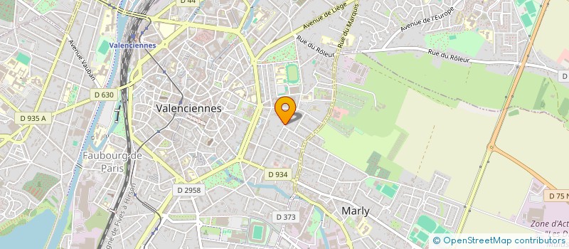 localisation de l'entreprise MARLITO  VALENCIENNES