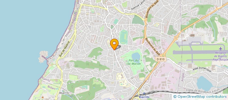 localisation de l'entreprise MARLITO ZERU à BIARRITZ