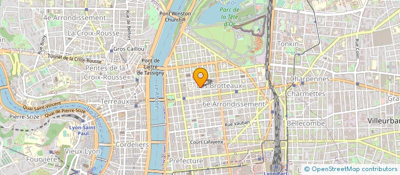 localisation de l'entreprise MARLIVE à LYON